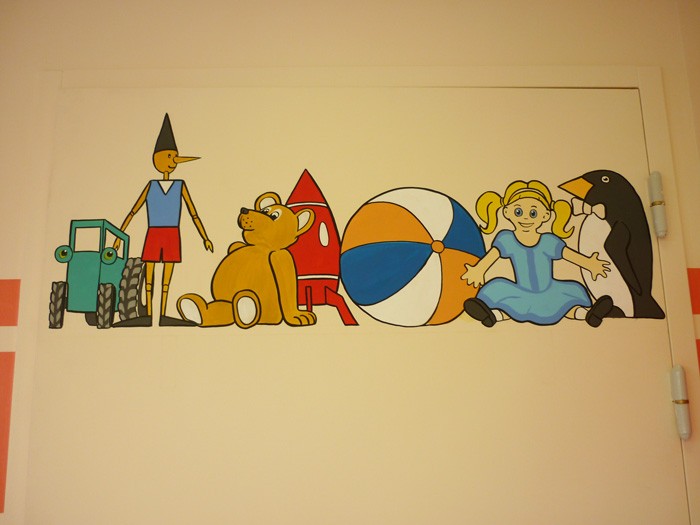 Esquisse des jouets du stand pêche à la ligne.