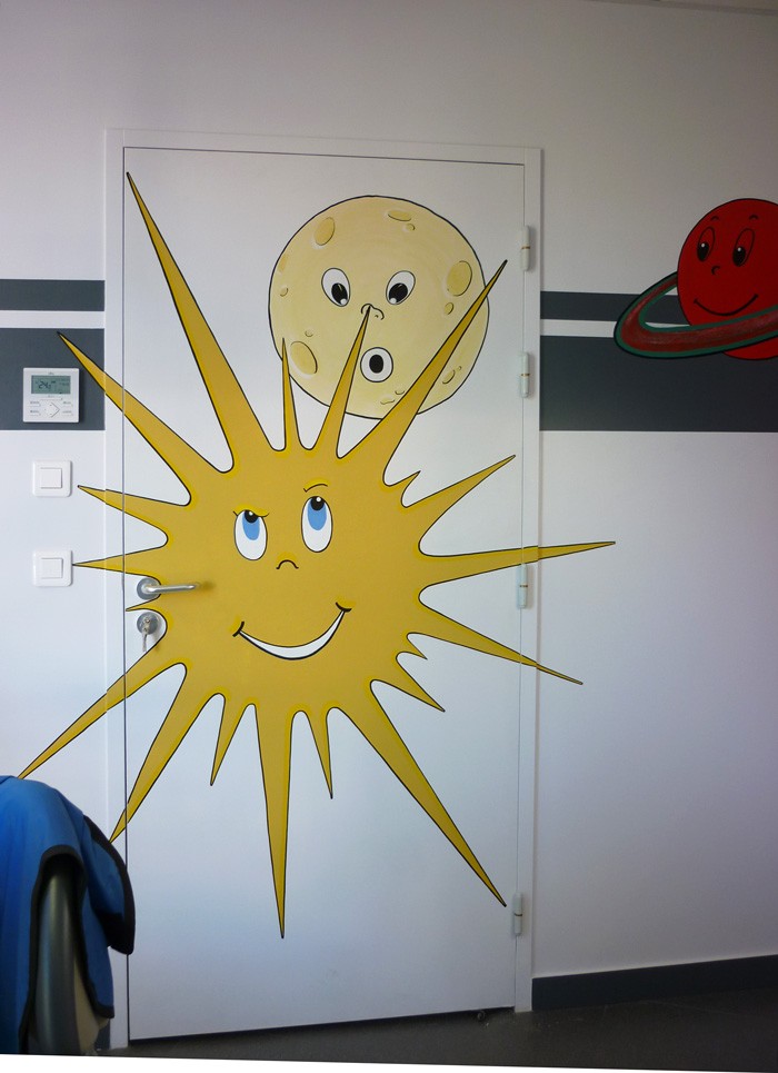 le Soleil farceur et la pleine Lune,